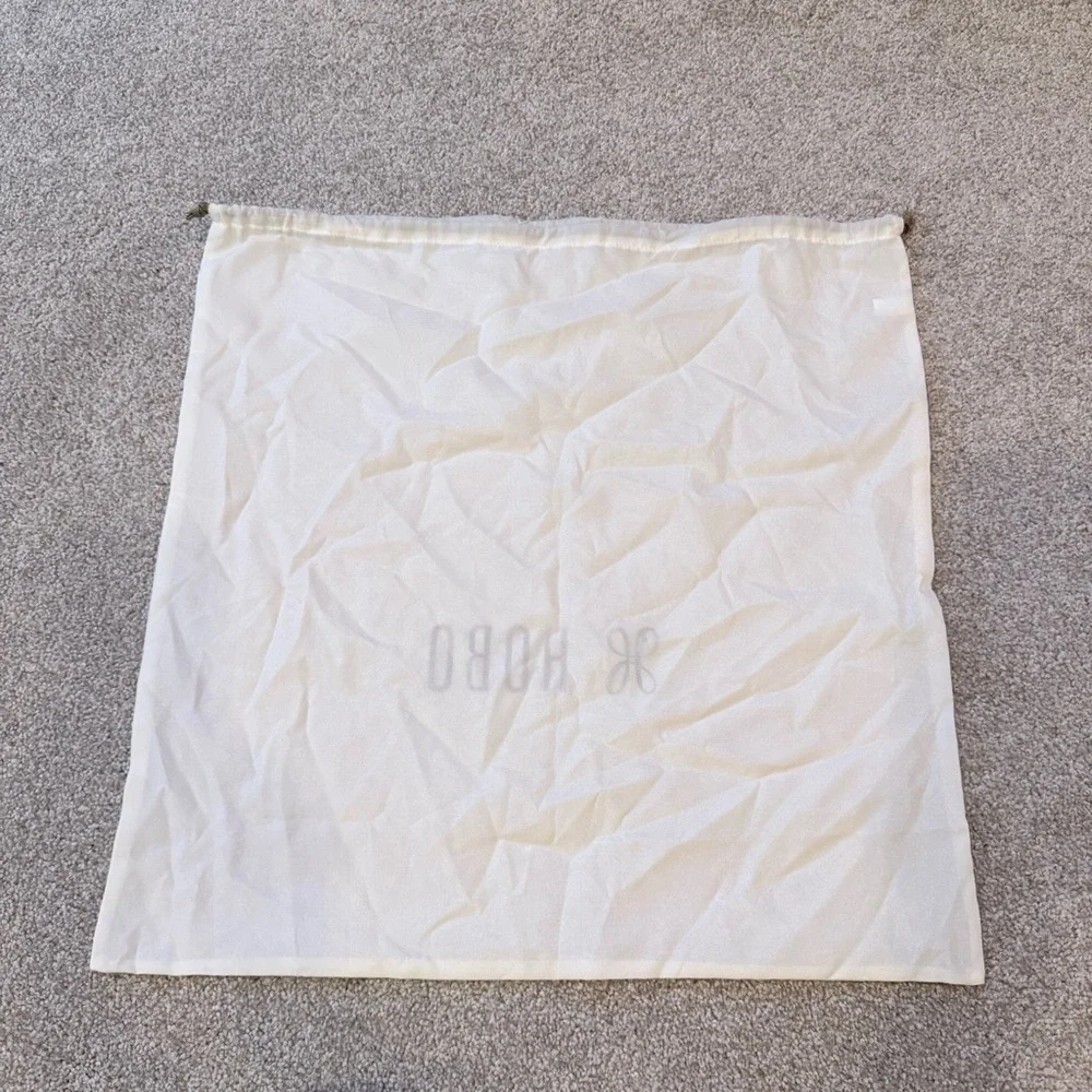 Hobo lightweight drawstring dust bag size 18.5” X 19”